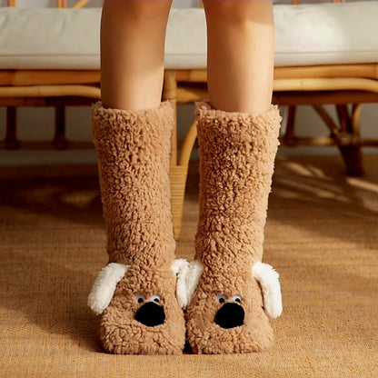 Calze Plush Donna – Dog Edition