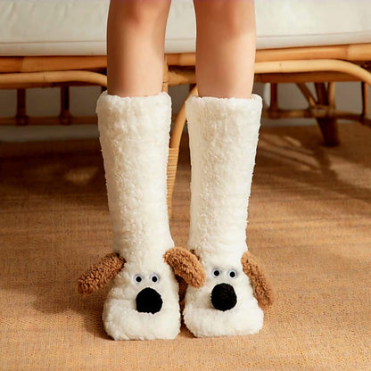 Calze Plush Donna – Dog Edition